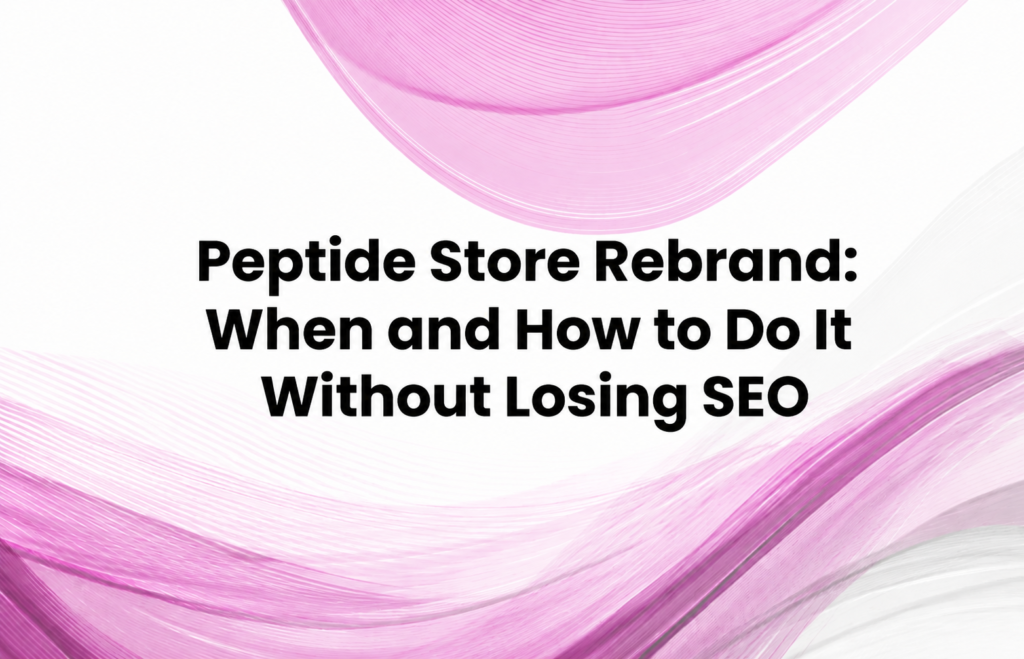 Peptide Store Rebrand